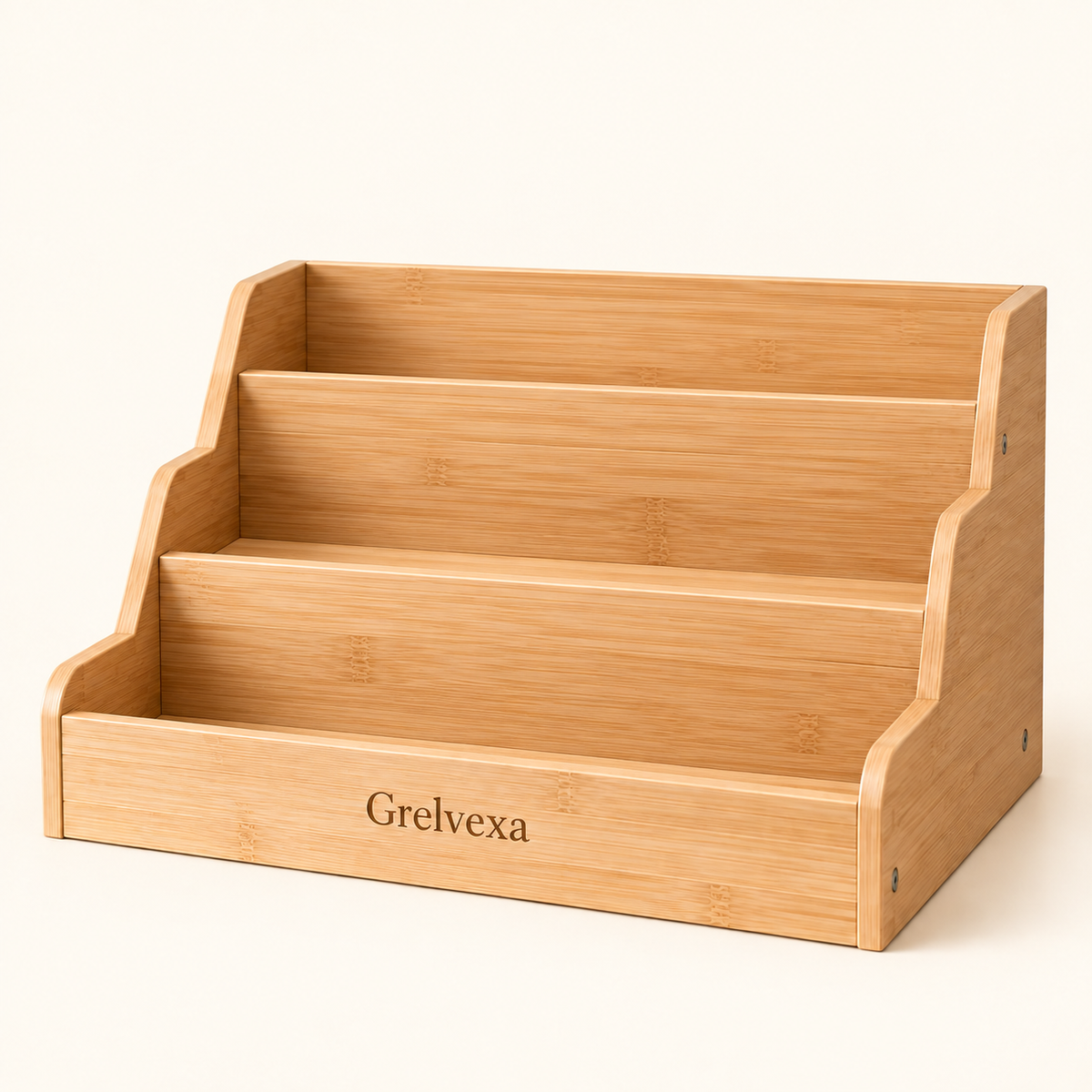 Grelvexa Sora Bamboo Tiered Spice Organizer