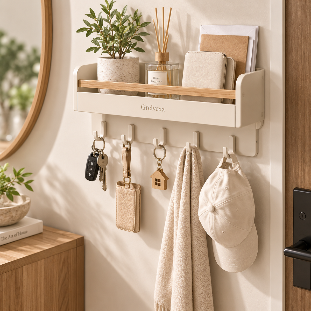 Grelvexa Arlo Wall-Mounted Entryway Organizer